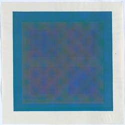 Artist: Leveson, Sandra. | Title: No. 1. Print. | Date: 1970 | Technique: screenprint, printed in colour, from multiple stencils