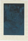 Artist: WALKER, Murray | Title: Bush battlers paradise. | Date: 1966 | Technique: etching, printed in colour, from two plates