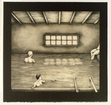 Artist: RICHARDSON, Berris | Title: Ojo Calliente. Interior I | Date: 1983 | Technique: lithograph, printed in colour, from three stones [or plates]