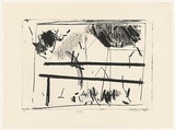 Title: Table | Date: 1975 | Technique: lithograph, printed in black ink, from one stone