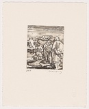 Artist: Harding, Nicholas. | Title: Untitled (Group on beach). | Date: 2004 | Technique: open-bite and aquatint, printed in black ink, from one plate