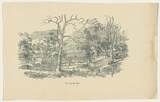 Title: Frome Bridge | Date: c.1880s | Technique: transfer-lithograph, printed in dark green, from one stone [or plate]
