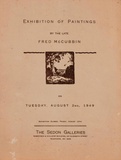 Exhibition of paintings by the late Fred McCubbin.
