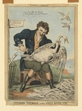 Title: Cousin Thomas, or the Swan River Job | Date: 1829 | Technique: etching, printed in black ink, from one copper plate; hand-coloured