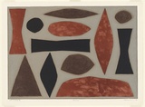 Artist: Coburn, John. | Title: Uluru | Date: 1990, June | Technique: lithograph, printed in colour, from five stones [or plates]