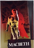 Artist: ARNOLD, Raymond | Title: Macbeth: Mummers Theatre Company. | Date: 1985 | Technique: screenprint, printed in colour, from six stencils