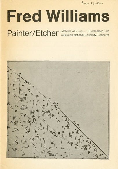 Fred Williams: Painter, Etcher. (Introduction by James Mollison.).