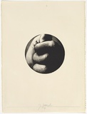 Artist: SELLBACH, Udo | Title: Parts and wholes 3 | Date: 1970 | Technique: lithograph, printed in black ink, from one stone