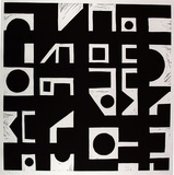 Artist: Marshall, John. | Title: Plan | Date: 1998 | Technique: linocut, printed in black ink, from one block