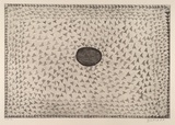 Artist: Cherel, Kumanjayi (Butcher). | Title: Ngawaya | Date: 2001 | Technique: etching, printed in black ink, from one copper plate