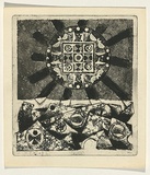 Title: Panel for the seven days of creation 3 | Date: c.1965 | Technique: etching and aquatint, printed in black ink, from one plate