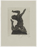 Artist: SELLBACH, Udo | Title: Untitled | Date: 1987 | Technique: etching, printed in black ink, from one copper plate