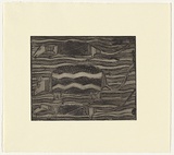 Artist: Maymuru, Narritjin. | Title: Bandicoots | Date: 1978 | Technique: etching (lithographic crayon resist) and open bite, printed in black ink, from one plate | Copyright: © Jörg Schmeisser