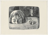 Artist: Scott, Jill. | Title: Sensationalism | Date: 1984 | Technique: lithograph, printed in black ink, from one stone