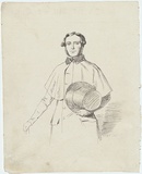 Artist: NICHOLAS, William | Title: The actor (Mr Nesbitt). | Date: 1847 | Technique: pen-lithograph, printed in black ink, from one stone