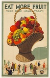 Artist: TROMPF, Percy | Title: Eat more fruit, take some home today! | Date: c.1935 | Technique: lithograph, printed in colour, from multiple stones [or plates]