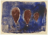 Artist: Watson, Judy. | Title: 3 knives | Date: 1996, August | Technique: lithograph, printed in colour, from three aluminium plates | Copyright: © Judy Watson. Licensed by VISCOPY, Australia