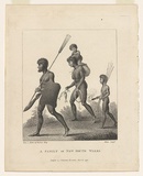 Artist: KING, Philip Gidley | Title: A Family of New South Wales. | Date: 1793 | Technique: engraving, printed in black ink, from one copper plate