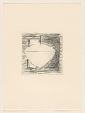 Title: Bowls 3 | Date: 1983 | Technique: drypoint, printed in black ink, from one perspex plate
