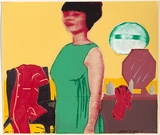 Title: Gimme it easy 2 | Date: c.1980-81 | Technique: screenprint, printed in colour, from multiple stencils