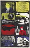 Artist: Black Banana Posters. | Title: Voice of Margaret Thatcher British P.M. | Date: 1988 | Technique: screenprint, printed in colour, from multiple stencils