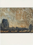 Title: Angkor for ADG | Date: 1986 | Technique: photo-etching and aquatint, printed in colour, from two plates