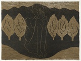 Artist: Atkins, Ros. | Title: The other side | Date: 1994 | Technique: woodcut, printed in colour, from two blocks