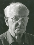 Artist: Heath, Gregory. | Title: Portrait of Hal Saunders, Australian printmaker, 1990 | Date: 1990