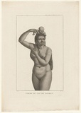 Artist: Copia, Jacques-Louis. | Title: Femme du Cap de Diemen. | Date: 1817 | Technique: engraving, printed in black ink, from one plate