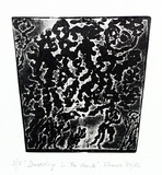 Artist: SHEARER, Mitzi | Title: Dancing in the dark | Date: 1986 | Technique: etching, printed in black ink, from one plate