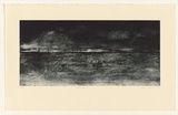 Artist: Kennedy, Helen. | Title: Seascape II | Date: 1989 | Technique: etching and drypoint, printed in dark blue ink, from one plate