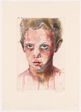 Artist: Hood, Cherry | Title: Peter. | Date: 2002 | Technique: etching and spit-bite aquatint, printed in colour, from three plates