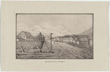 Artist: Atkinson, Charles. | Title: Macquarie street. | Date: 1833 | Technique: lithograph, printed in black ink, from one stone