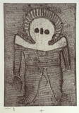 Artist: Karadada, Lilly. | Title: not titled #4. | Date: 2000, October | Technique: etching, printed in black ink, from one plate