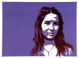 Artist: Conacher, Andrew. | Title: (Poster of a girl). | Date: c.1974 | Technique: screenprint, printed in colour, from multiple stencils