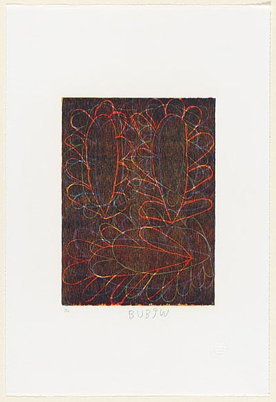 Artist: Williamson, Ruby. | Title: Untitled | Date: 2002 | Technique: woodcut