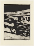 Artist: Forthun, Louise. | Title: Velvet | Date: 1998 | Technique: etching and aquatint, printed in black ink, from one copper plate