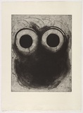 Artist: Harris, Brent. | Title: Troubled | Date: 1995 | Technique: etching, printed in black ink, from one copper plate