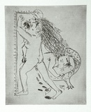 Artist: BOYD, Arthur | Title: Mad woman. | Date: 1970 | Technique: etching, printed in black ink, from one plate | Copyright: Reproduced with permission of Bundanon Trust