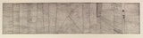 Artist: Kantilla, Kitty. (Kutuwalumi Purawarrumpatu). | Title: not titled (abstract linear marks at varying angles) | Date: 1996 - 1997 | Technique: etching, printed in black ink, from one plate | Copyright: © Kitty Kantilla and Jilamara Arts + Craft
