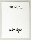Artist: White, Robin. | Title: Te Puke - time to go | Date: 1988 | Technique: photo-etching