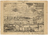 Title: Launceston Harbour as it is in 1876 | Date: 1876 | Technique: lithograph, printed in black ink, from one stone [or plate]