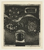 Title: Panel for the seven days of creation 7 | Date: c.1965 | Technique: etching and aquatint, printed in black ink, from one plate