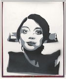 Title: Derailed | Date: 2003 | Technique: stencil, printed in black and grey aerosol paint, from two stencils