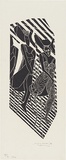 Artist: WALKER, Murray | Title: Karen. | Date: 1969 | Technique: linocut, printed in black ink, from one block