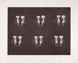 Artist: ROSE, Jacqueline | Title: Josephine's song | Date: 2001 | Technique: etching, printed in brown ink, from one copper plate