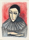 Artist: Dickerson, Robert. | Title: Harlequin. | Date: 1997 | Technique: lithograph, printed in colour, from four stones