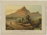 Title: Australasian scenery. | Date: 1880 | Technique: lithograph, printed in black ink, from one stone; hand-coloured