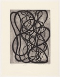 Artist: Kovacs, Ildiko. | Title: Loop | Date: 2005 | Technique: drypoint, printed in black ink, from one copper plate