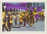 Artist: Robertson, Toni. | Title: Women's liberation | Date: 1976 | Technique: screenprint, printed in colour, from four stencils | Copyright: © Toni Robertson